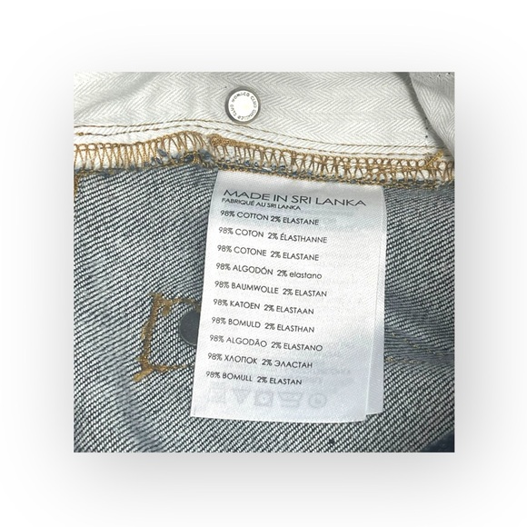 new Club Monaco 𖤐 Super Slim Denim Jeans 𖤐 Indigo 𖤐 31 𖤐 Slimmest Polished - Picture 10 of 16